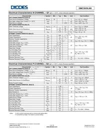DMC3025LNS-7 Datasheet Page 3