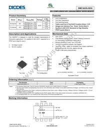 DMC3025LSDQ-13 Datasheet Cover