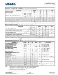 DMC3028LSDX-13 Datasheet Page 2