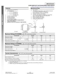 DMC3035LSD-13 Datasheet Cover