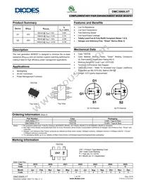 DMC3060LVT-7 Datasheet Cover