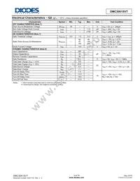 DMC3061SVT-7 Datasheet Page 3