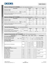 DMC31D5UDJ-7 Datasheet Page 2