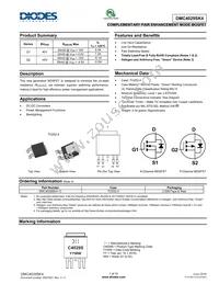DMC4029SK4-13 Datasheet Cover