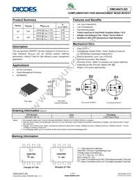 DMC4047LSD-13 Datasheet Cover