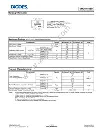 DMC4050SSD-13 Datasheet Page 2