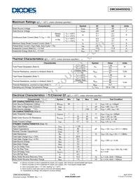 DMC6040SSDQ-13 Datasheet Page 2