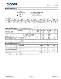 DMC62D0SVQ-7 Datasheet Page 2