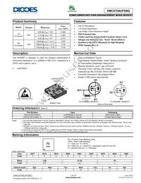 DMC67D8UFDBQ-7 Datasheet Cover