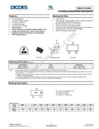 DMG1013UWQ-13 Datasheet Cover