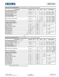 DMG1016VQ-13 Datasheet Page 3