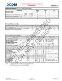 DMG2301U-7 Datasheet Page 2