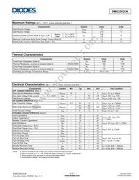 DMG2302UK-13 Datasheet Page 2