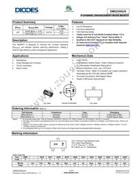 DMG2305UX-7 Datasheet Cover