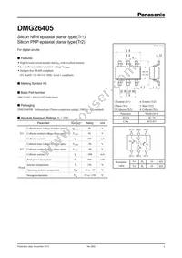 DMG264050R Datasheet Cover