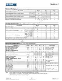 DMG3413L-7 Datasheet Page 2