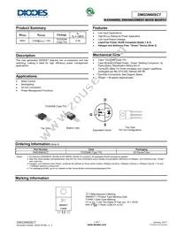 DMG3N60SCT Datasheet Cover