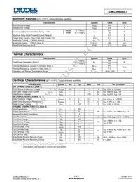 DMG3N60SCT Datasheet Page 2