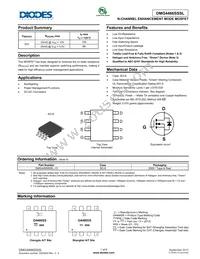 DMG4466SSSL-13 Datasheet Cover