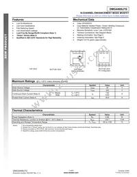 DMG4468LFG-7 Datasheet Cover