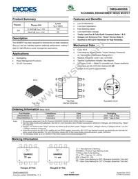 DMG4496SSS-13 Datasheet Cover