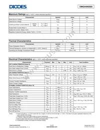 DMG4496SSS-13 Datasheet Page 2