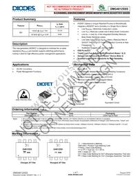 DMG4812SSS-13 Datasheet Cover