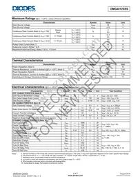 DMG4812SSS-13 Datasheet Page 2