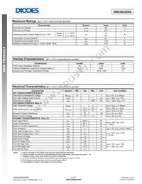 DMG4822SSD-13 Datasheet Page 2