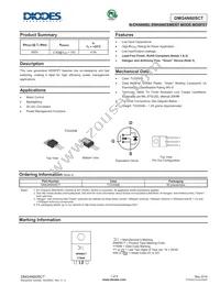 DMG4N60SCT Datasheet Cover