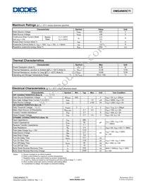 DMG4N65CTI Datasheet Page 2