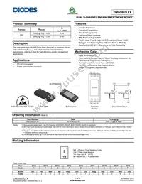 DMG5802LFX-7 Datasheet Cover