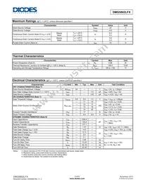 DMG5802LFX-7 Datasheet Page 2