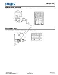 DMG6301UDW-13 Datasheet Page 5