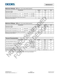 DMG6602SVT-7 Datasheet Page 2