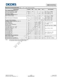 DMG7401SFGQ-13 Datasheet Page 3