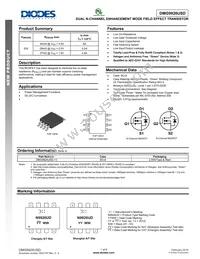 DMG9926USD-13 Datasheet Cover