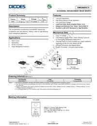 DMG9N65CTI Datasheet Cover