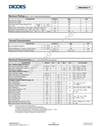 DMG9N65CTI Datasheet Page 2