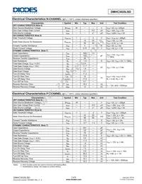 DMHC3025LSD-13 Datasheet Page 3
