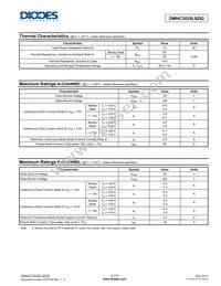 DMHC3025LSDQ-13 Datasheet Page 2