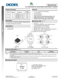 DMHC4035LSD-13 Datasheet Cover