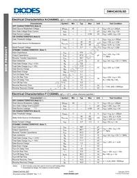 DMHC4035LSD-13 Datasheet Page 3