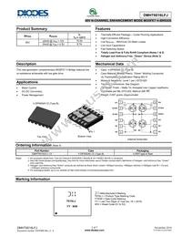 DMHT6016LFJ-13 Datasheet Cover