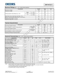 DMHT6016LFJ-13 Datasheet Page 2