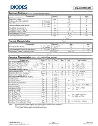 DMJ65H650SCTI Datasheet Page 2