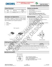 DMJ70H1D0SV3 Datasheet Cover