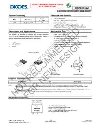 DMJ70H1D5SV3 Datasheet Cover