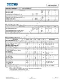DMJ70H600SH3 Datasheet Page 2
