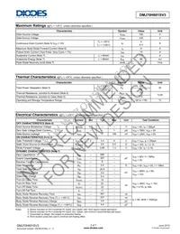 DMJ70H601SV3 Datasheet Page 2
